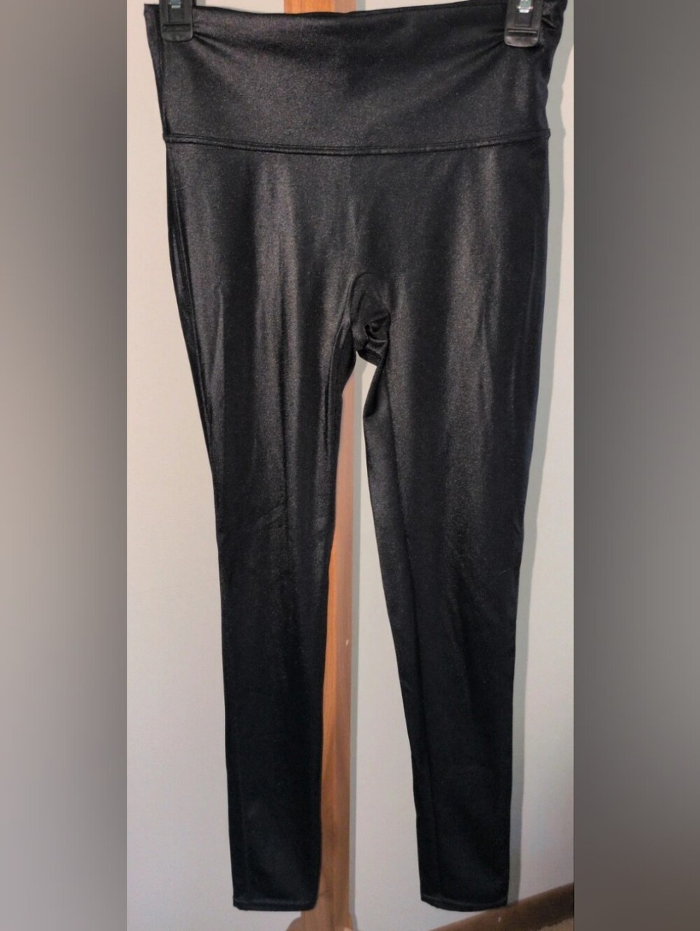 Star By Spanx High-Waist Black Leggings